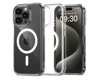 Etui do telefonów TECH-PROTECT Flexair Hybrid Magsafe do iPhone 16 Pro Clear 5906302311484